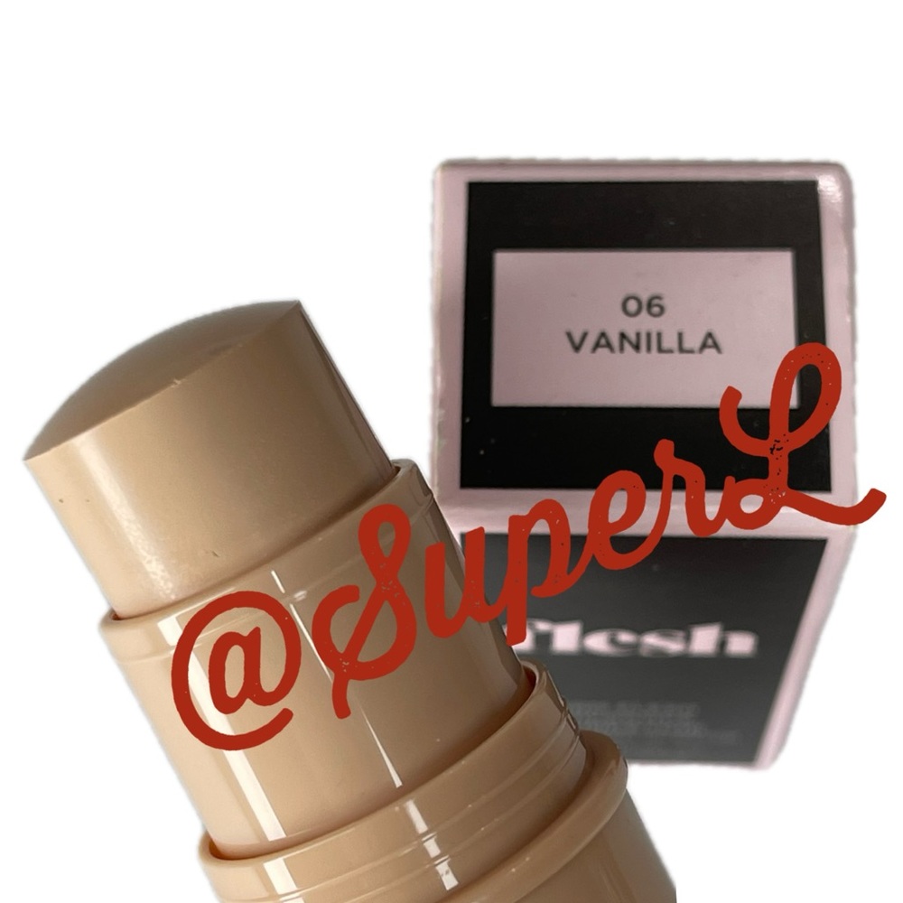 3/$15 NEW FLESH BEAUTY THICKSTICK FOUNDATION Vanilla Pale peach pink under eye - Picture 6 of 10